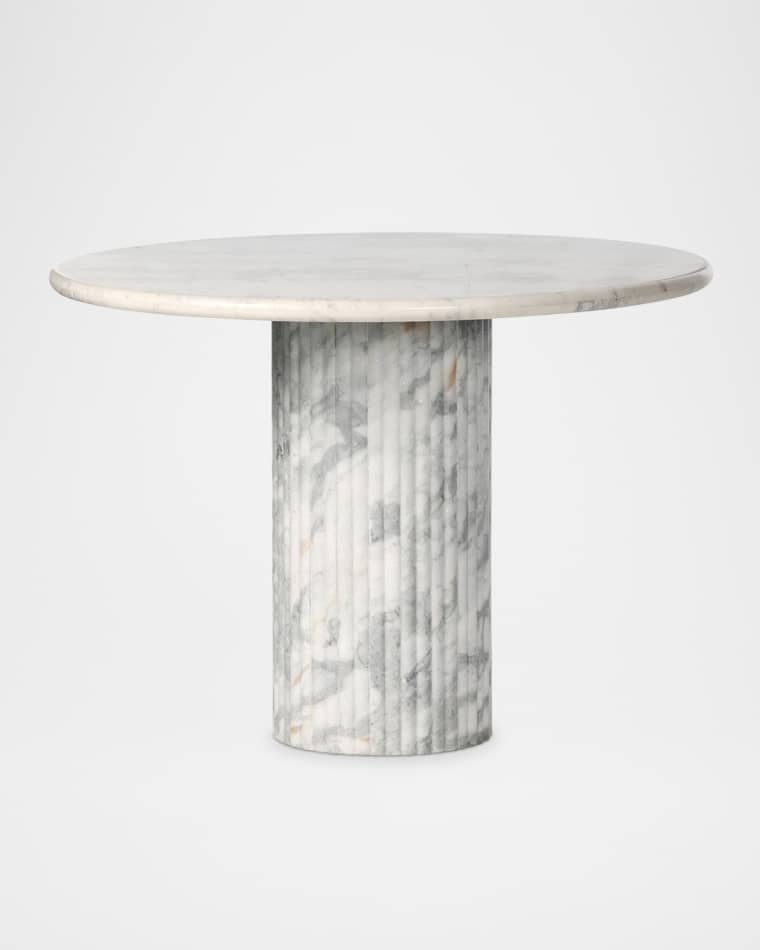 Four Hands Oranda Marble Dining Table