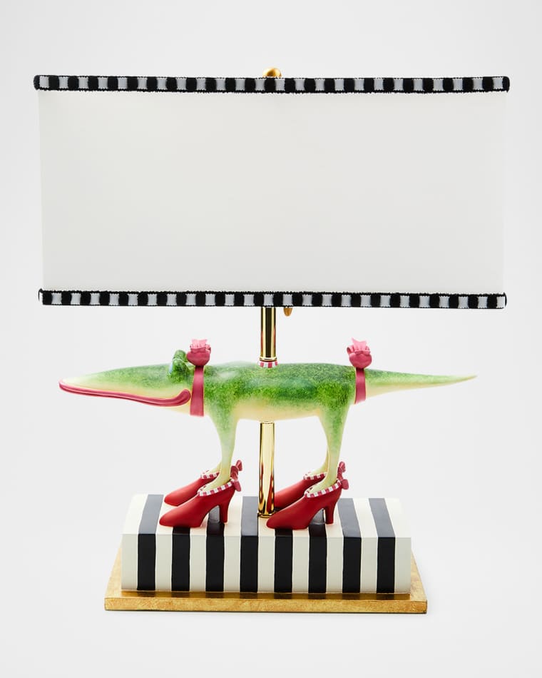 MacKenzie-Childs Patience Brewster Gloria Gator Table Lamp