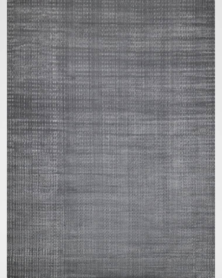 Exquisite Rugs Cabrini Hand-Loomed Gray Rug, 9' x 12'