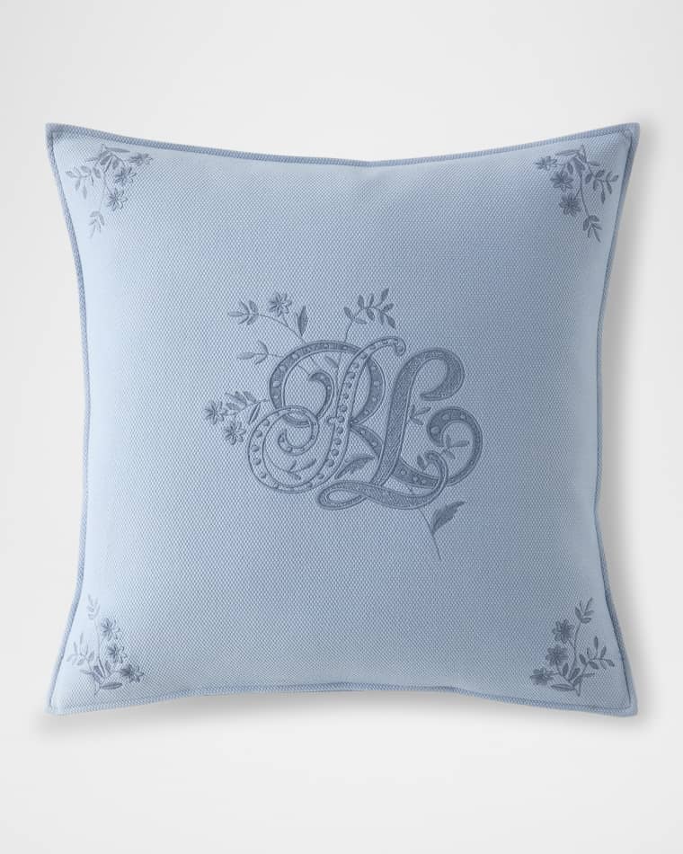 Ralph Lauren Home Mia Decorative Pillow, 20" Square