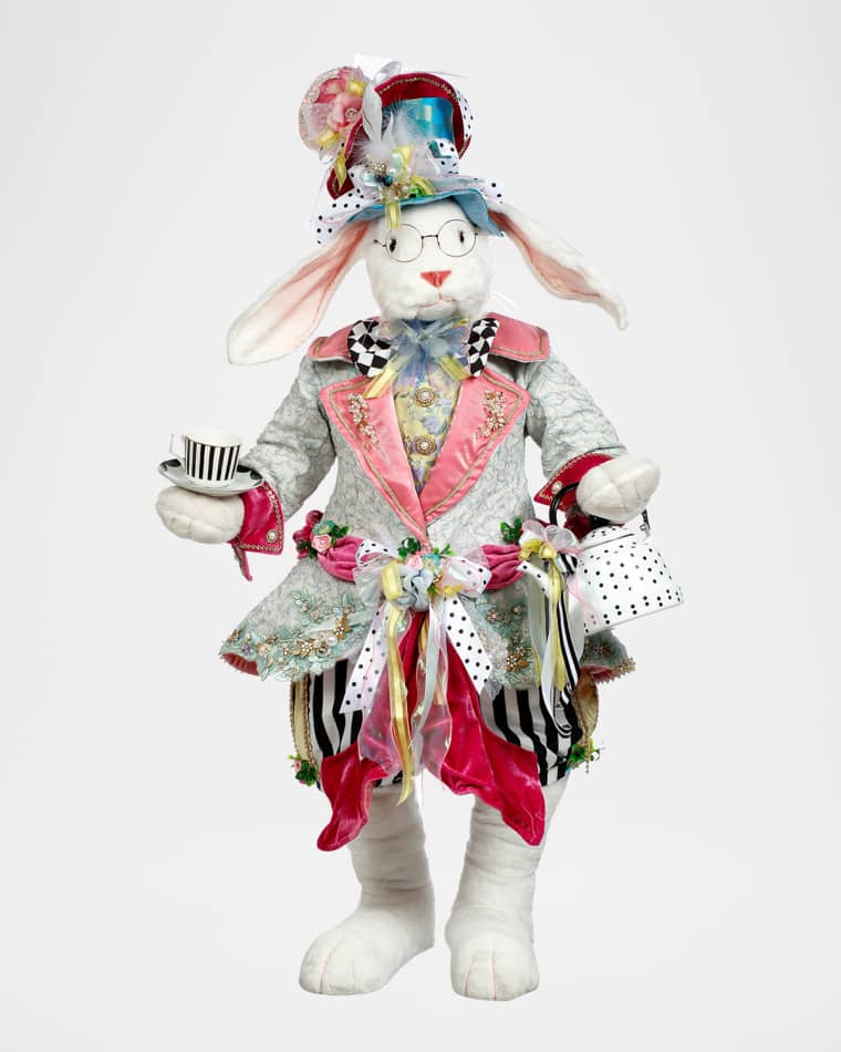 Mark Roberts Mad Hatter Tea Party Rabbit, 62"