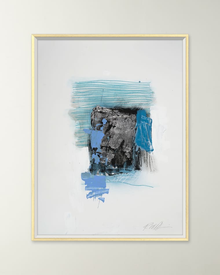 RFA Fine Art "Blue Lines 4" Giclee on Paper by Robert Robinson