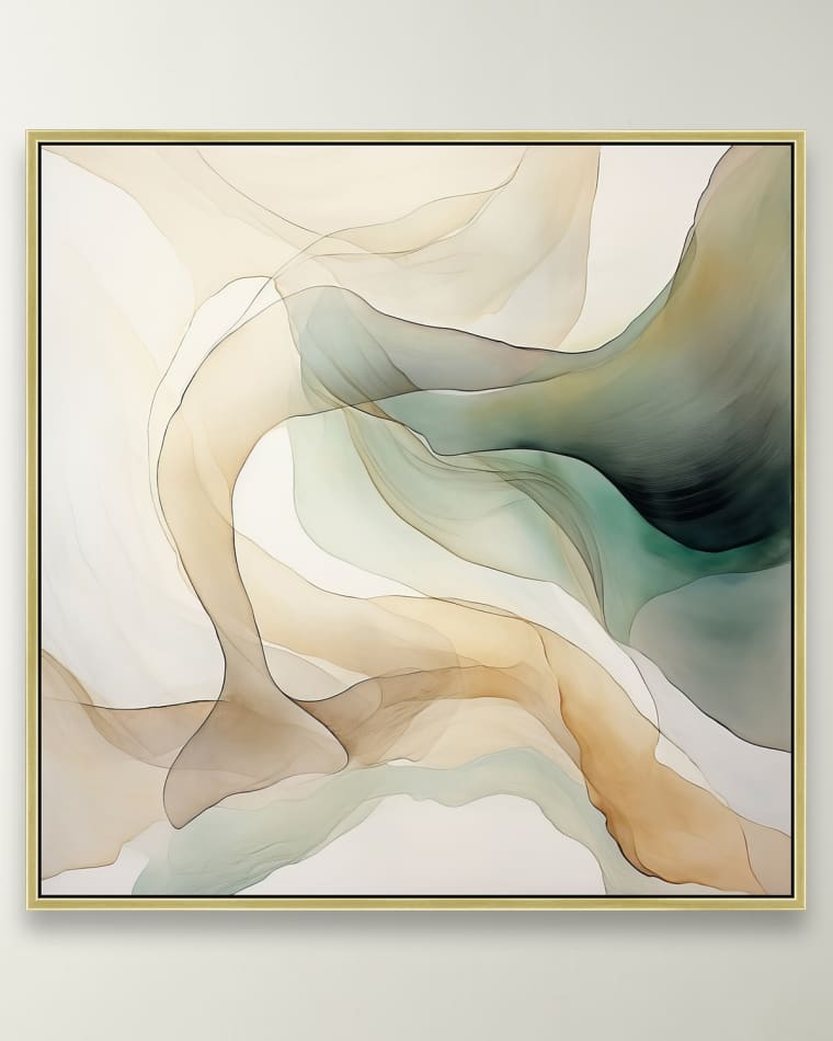Prestige Arts "Guilded Greens 2" Framed Giclee