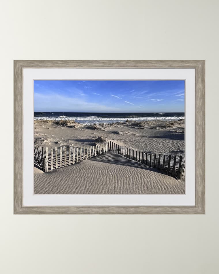 "Sunset Dunes" Framed Giclee by Libby Langdon
