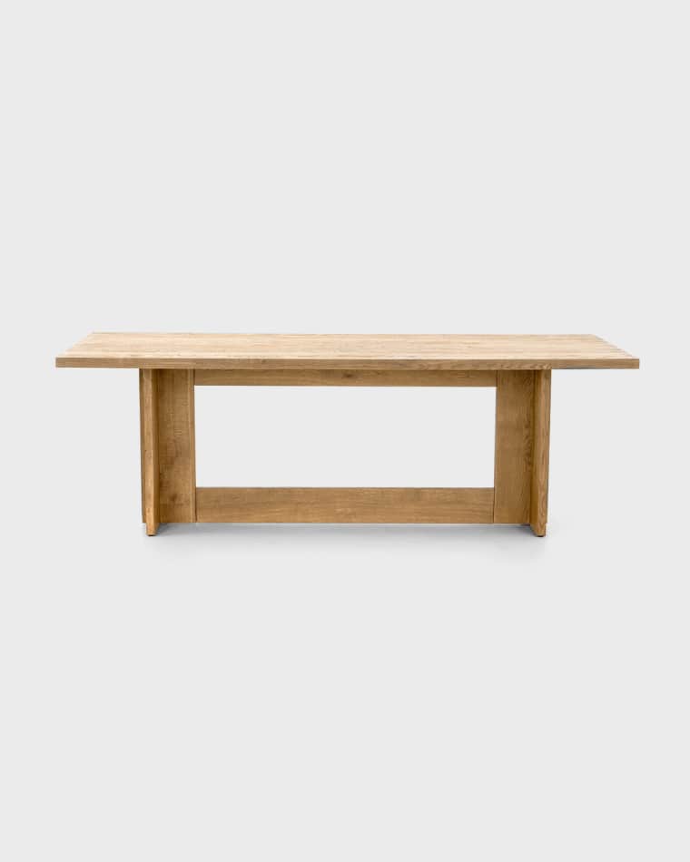 Four Hands Erie Trestle Dining Table, 89"