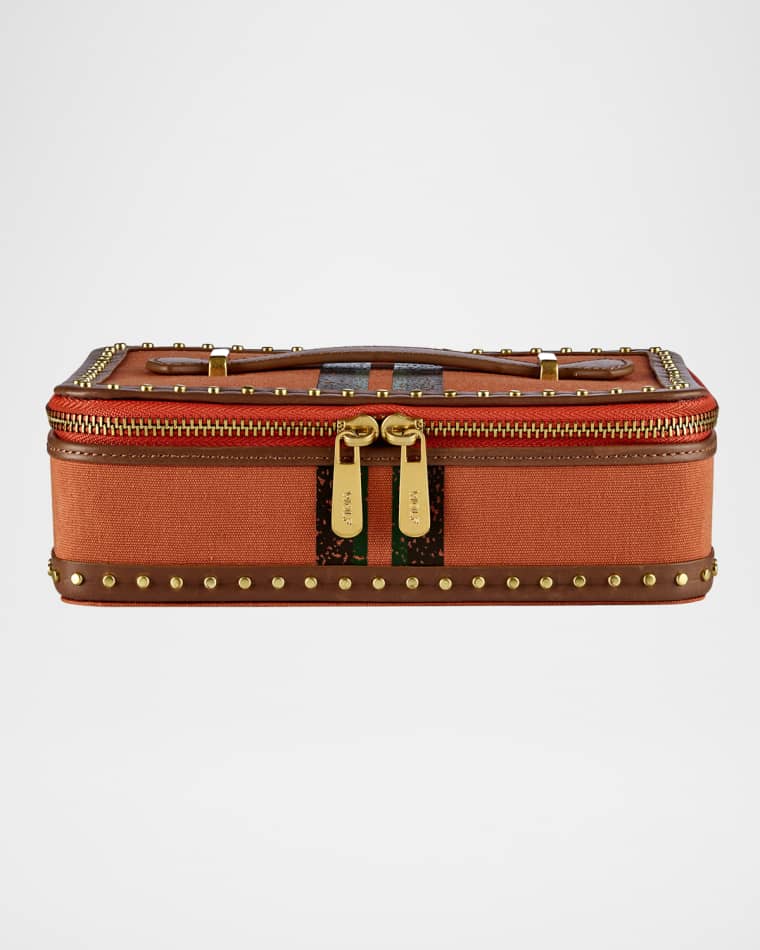 WOLF Ida Travel Zip Jewelry Case