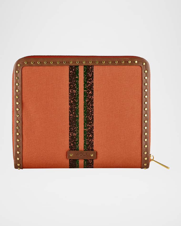 WOLF Ida Travel Zip Jewelry Portfolio
