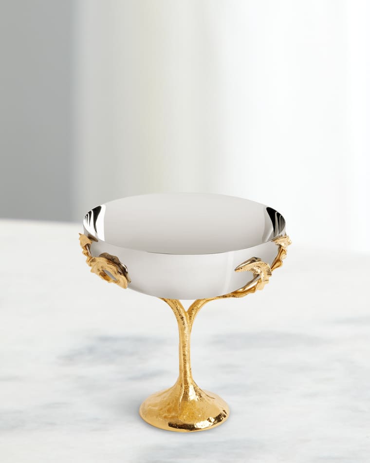 L'Objet Fern Bowl on Stand