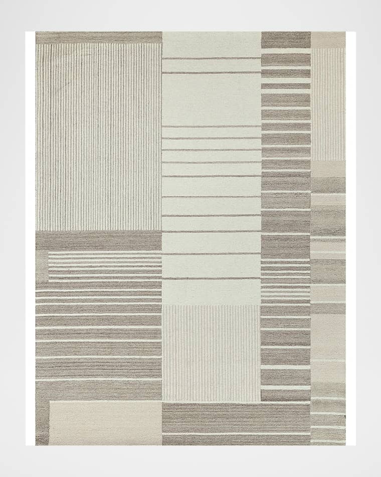 Exquisite Rugs Castine Hand-Tufted Beige Rug, 8' x 10'