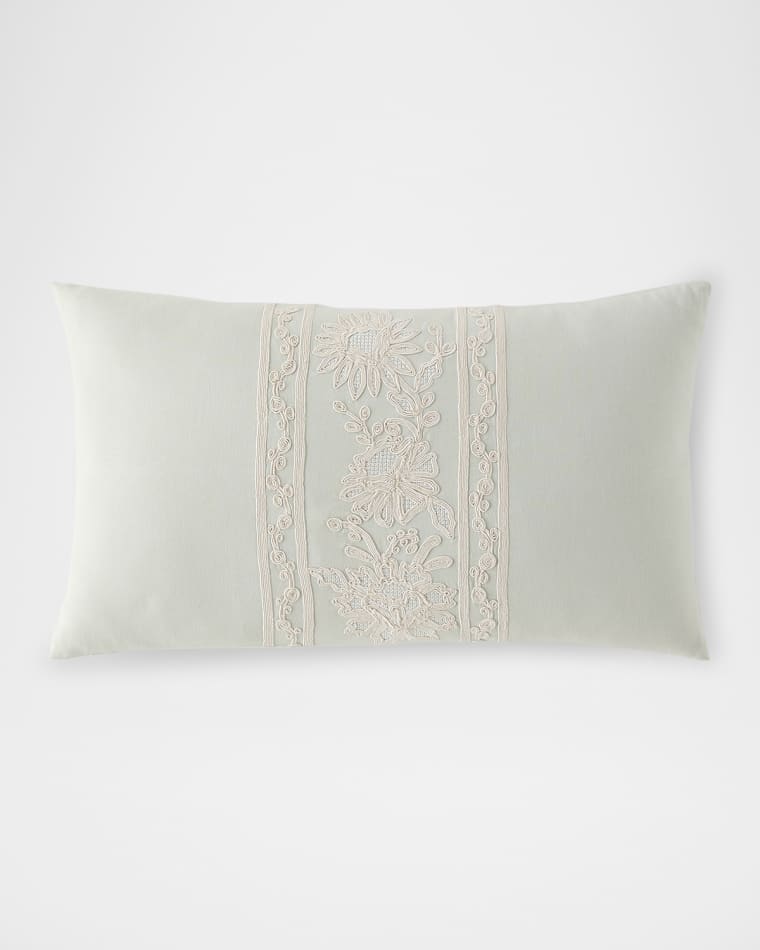 Callisto Home Varla Lumbar Pillow, 14" x 24"