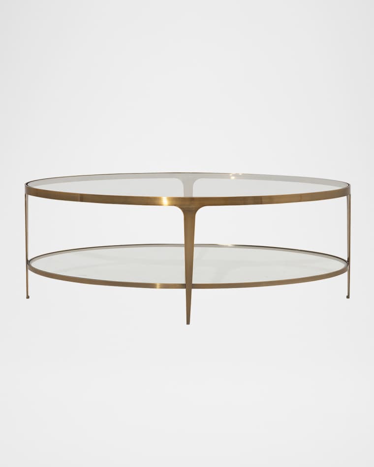 Worlds Away Brando Coffee Table