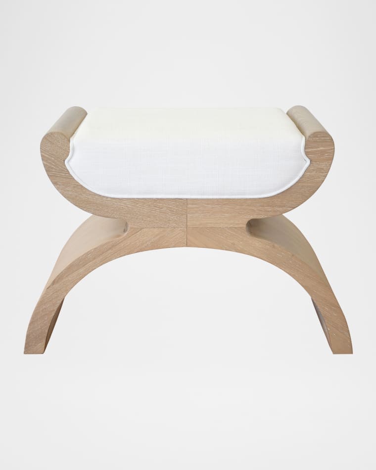 Worlds Away Janna Stool