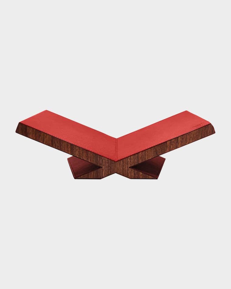 Assouline Culture Classic Leather Bookstand