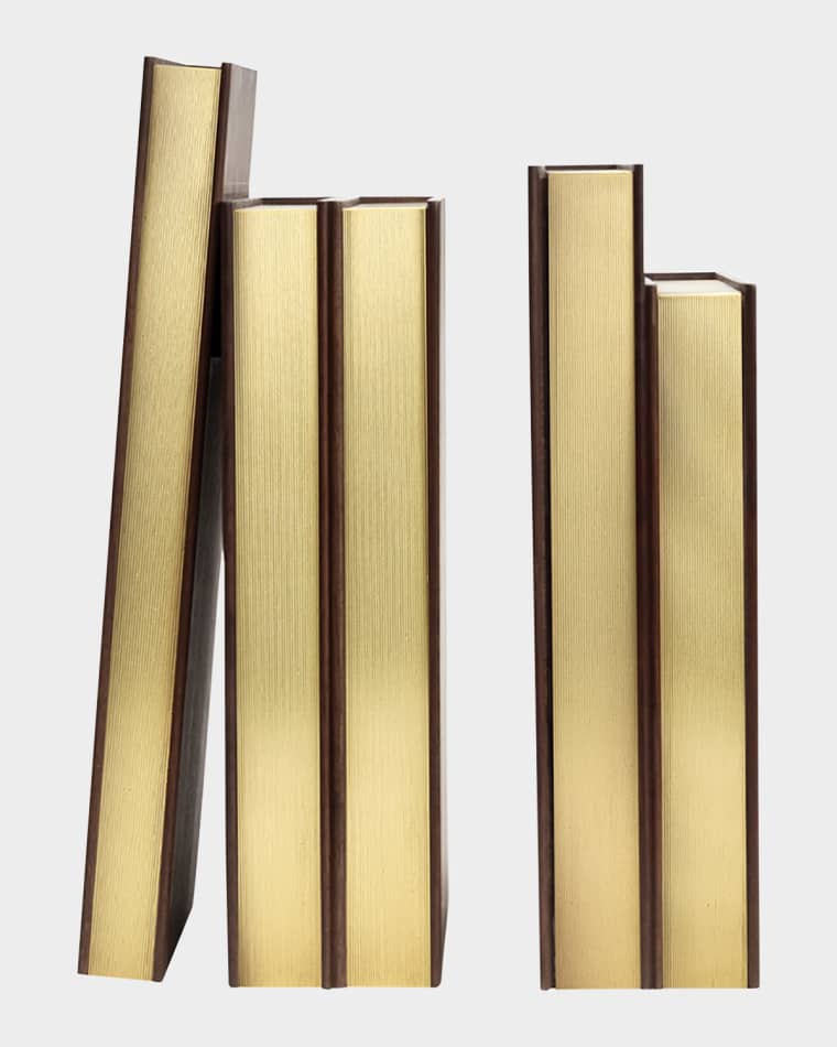 Assouline Library Bookends, Set of 2