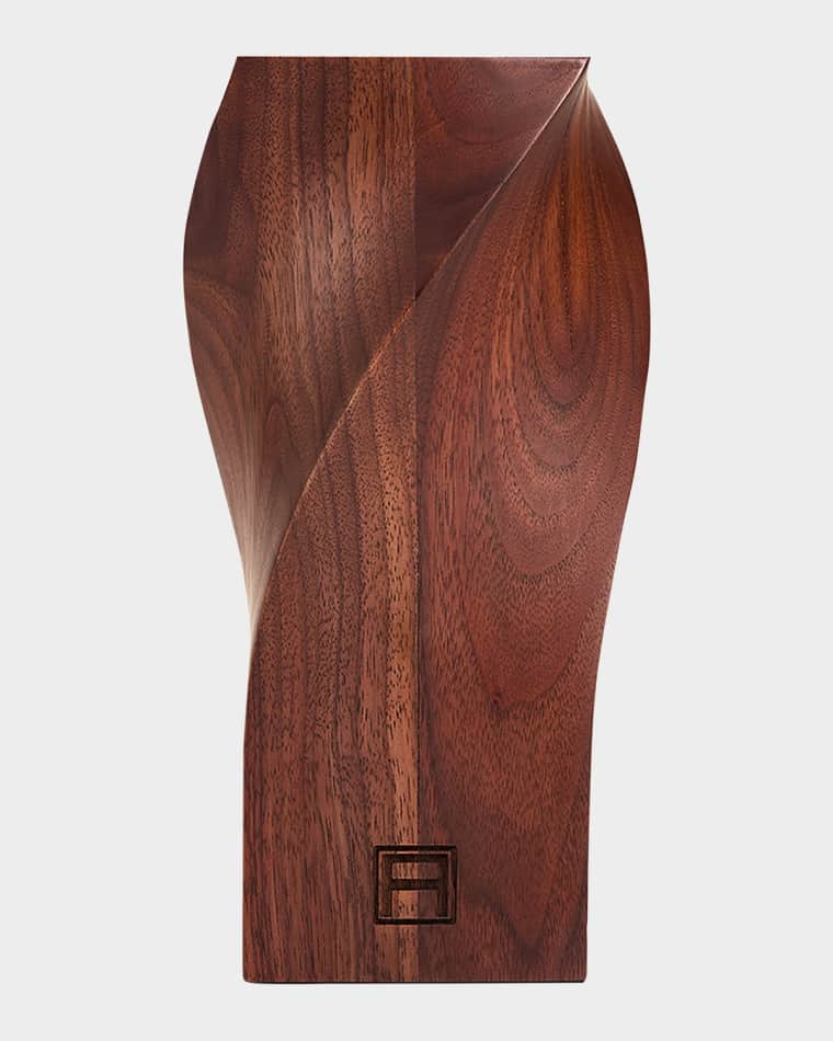 Assouline Twist Walnut Bookend