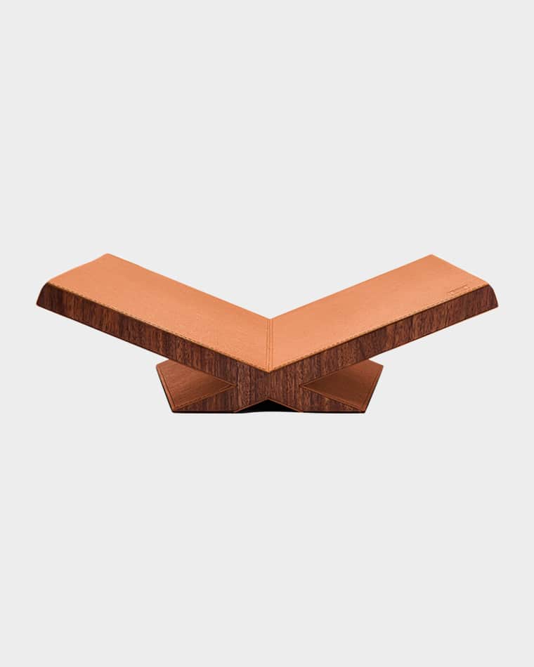 Assouline Culture Classic Leather Bookstand