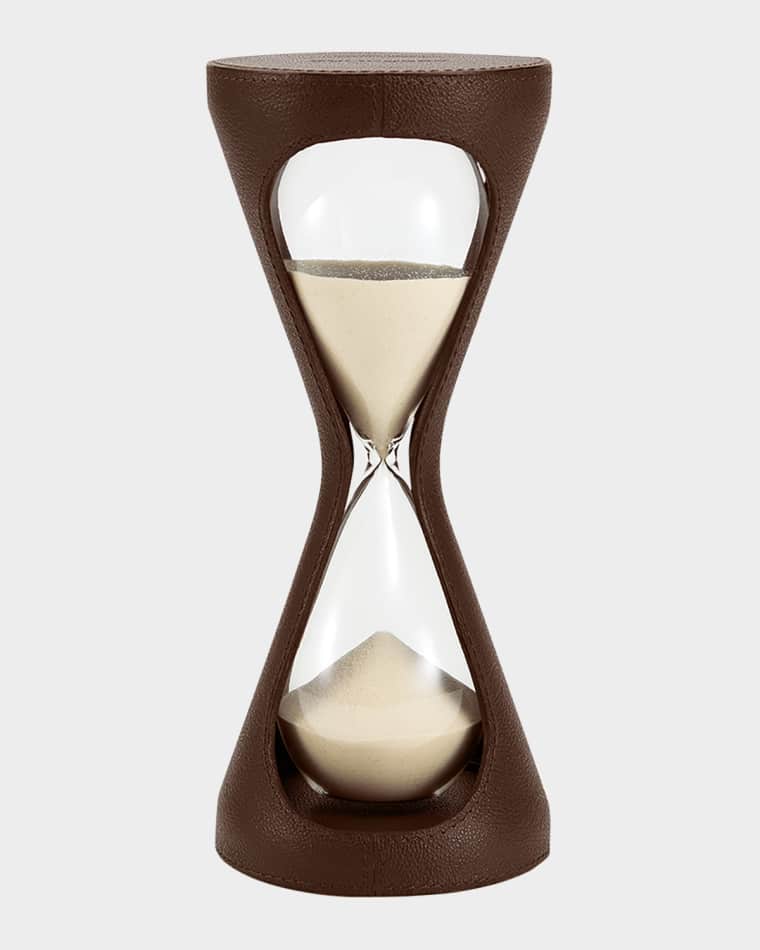 Assouline Mirage Leather Hourglass