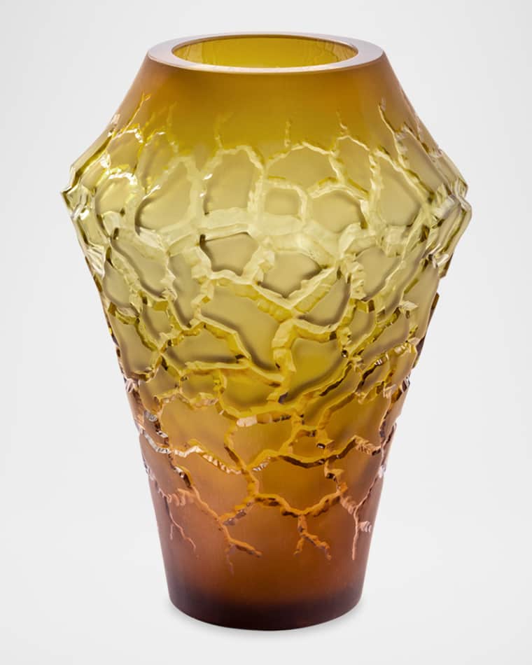 Lalique Caldera Medium Vase