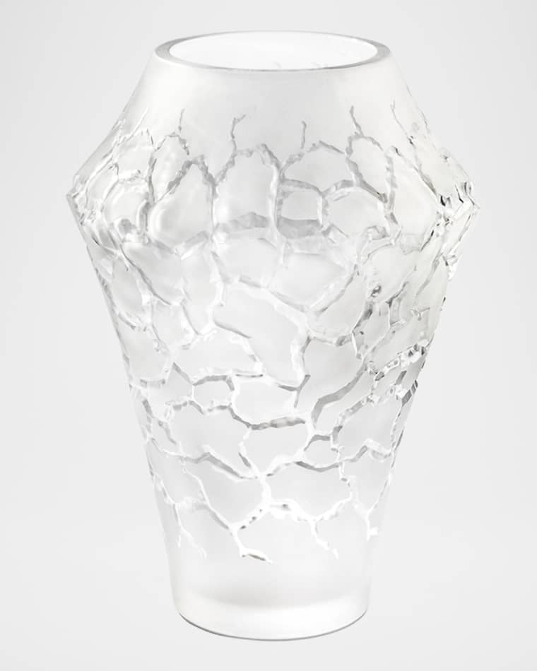 Lalique Caldera Medium Vase