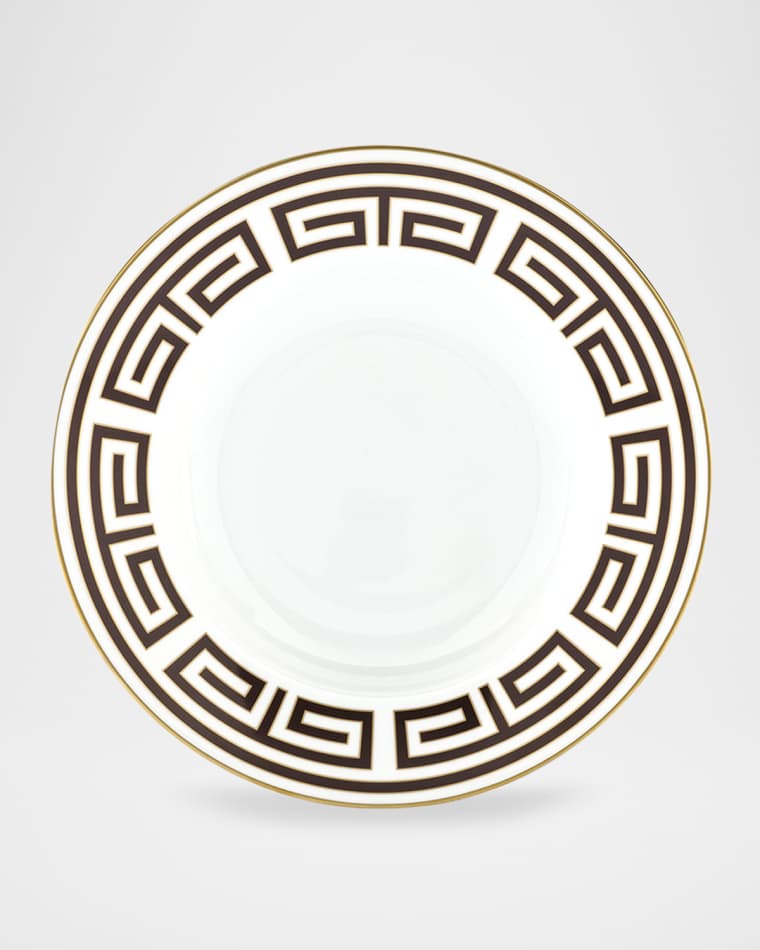 GINORI 1735 Labirinto Ebano Soup Plate