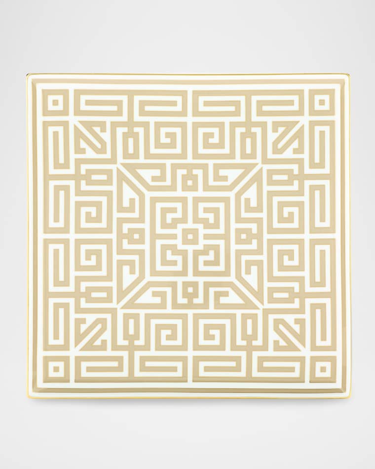 GINORI 1735 Labirinto Cachemire Vide Poche Square Plate