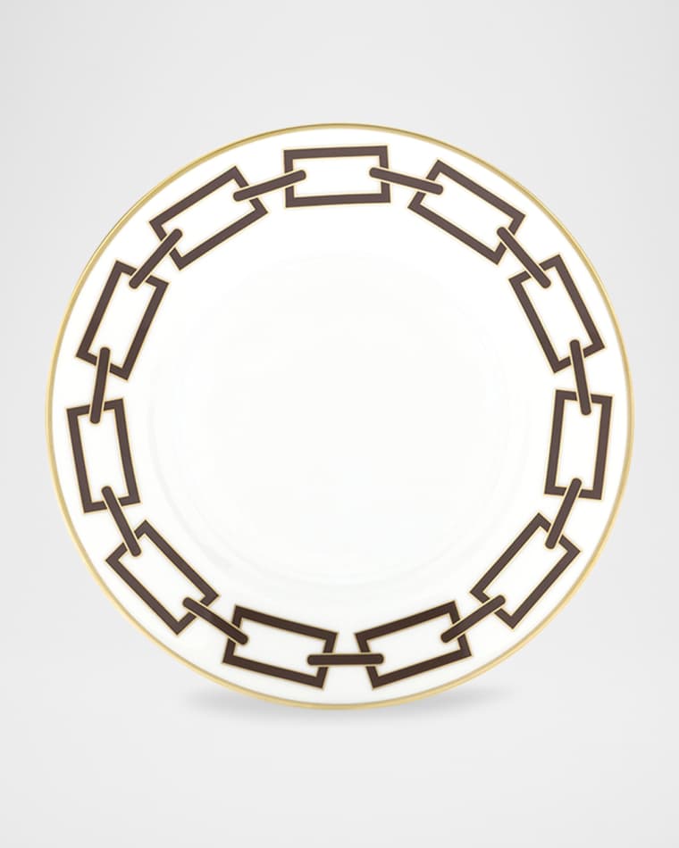GINORI 1735 Catene Ebano Flat Bread Plate