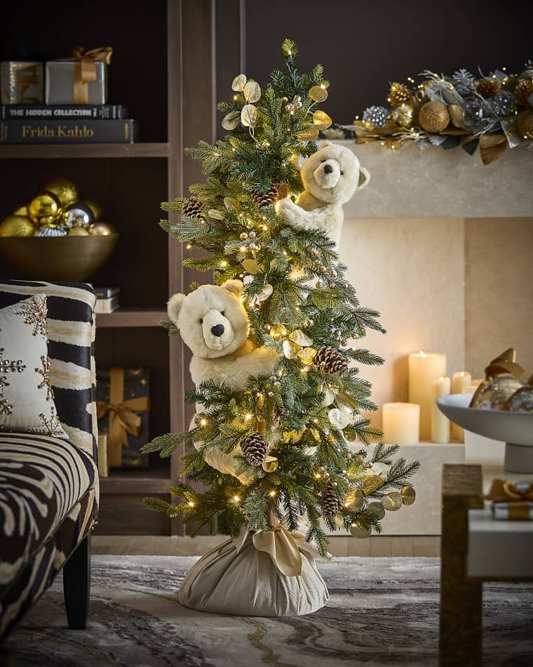 Ditz Designs By The Hen House All That Sparkles Polar Play Tree, 48"