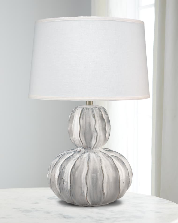 Jamie Young Oceane Gourd 27" Table Lamp