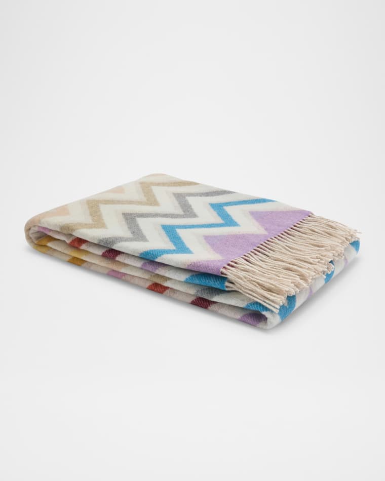 Missoni Home Watamu Wool-Blend Throw, 51" x 75"