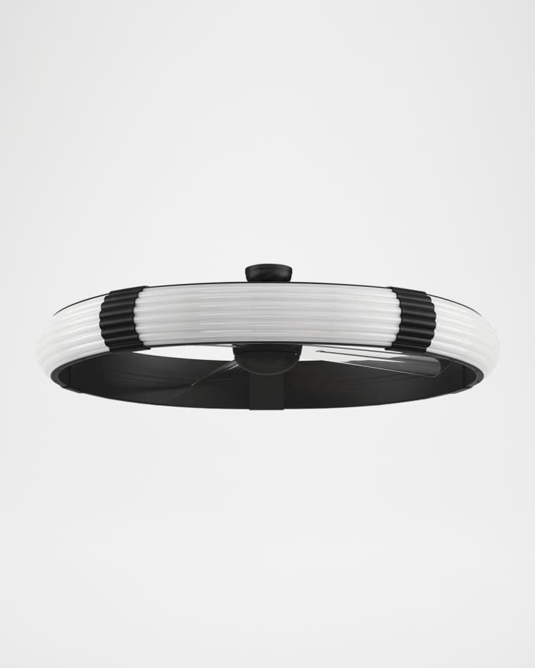 Ellington Cipriani 57" Wi-Fi Ceiling Fan with Integrated LED Light