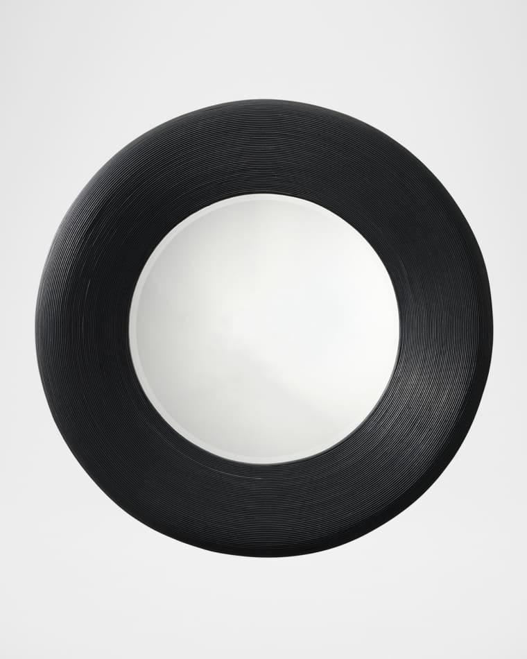 Jamie Young Paddock Wall Mirror, 39" Round