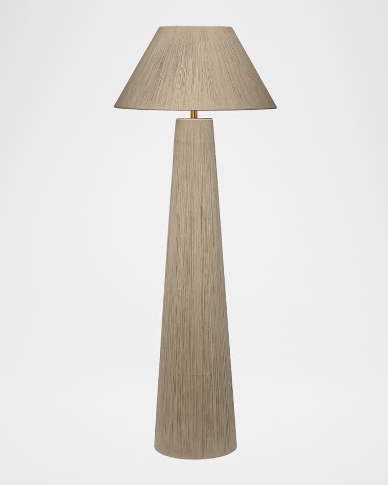 Jamie Young Tension Jute Floor Lamp, 61"