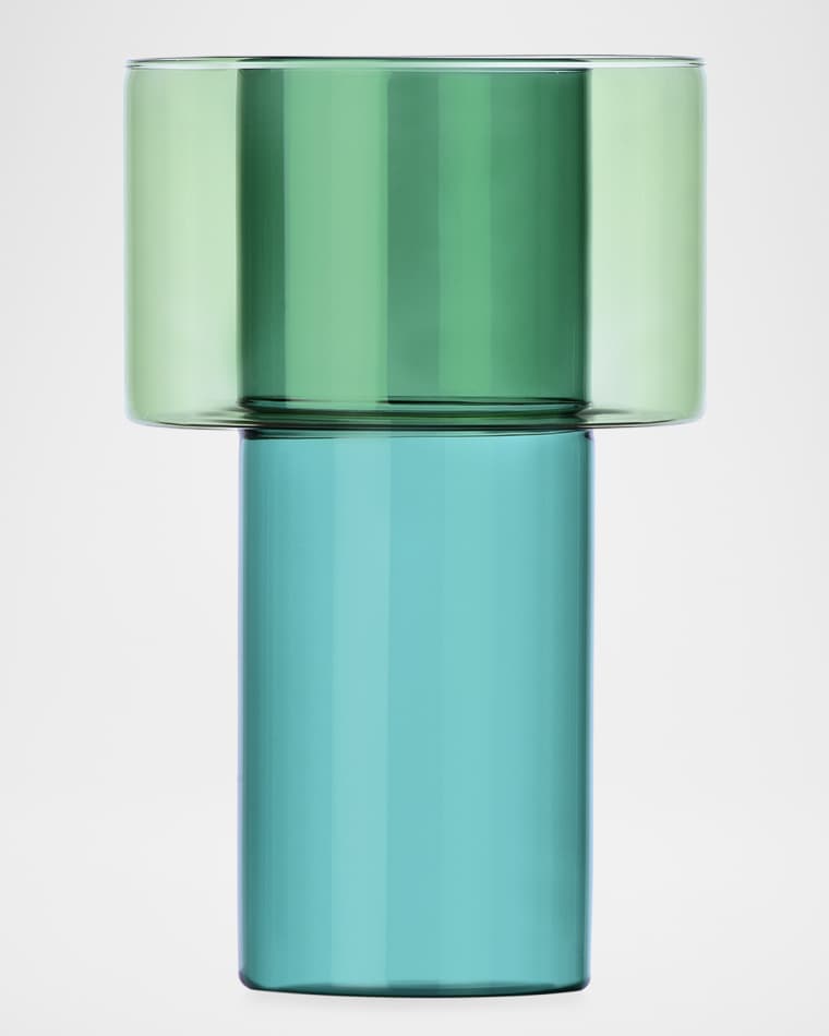 ICHENDORF Boreale Vase A Petrol-Green