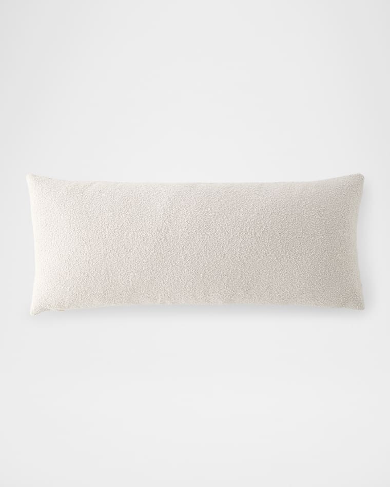 TL at Home Boucle Decorative Lumbar Pillow, 18" x 48"