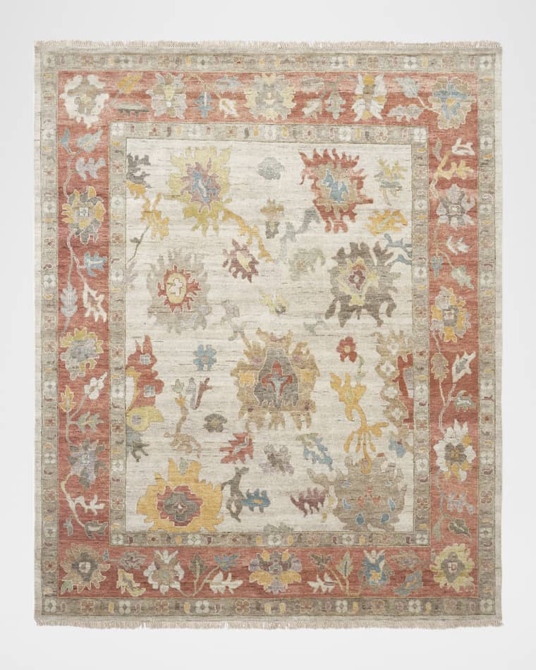 Remington Hand-Knotted Rug, 6' x 9'