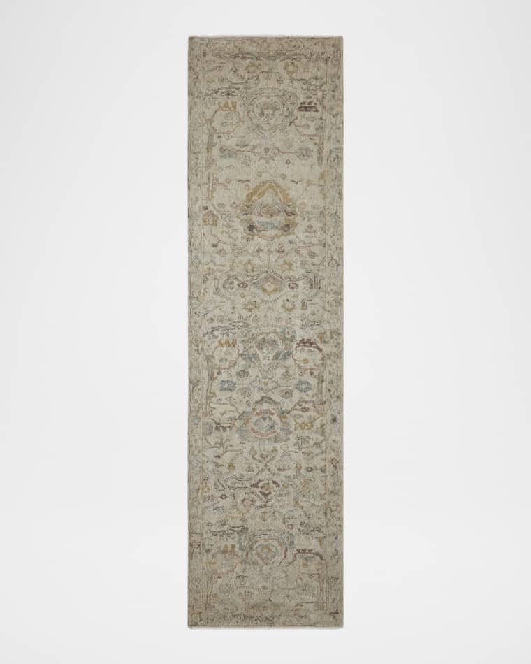 Haven & Loom Prescott Hand-Knotted Runner, 3' x 10'