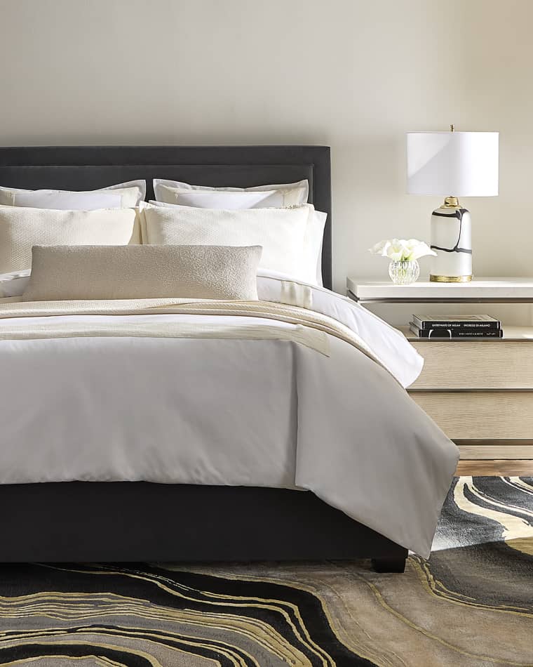 TL at Home Arlesienne King Duvet Arlesienne Queen Duvet Blair King Coverlet