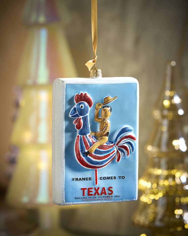 Neiman Marcus Neiman Marcus Fortnight France Comes to Texas Christmas Ornament