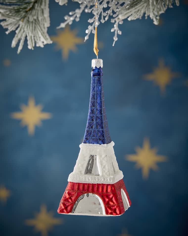 Neiman Marcus Eiffel Tower Christmas Ornament