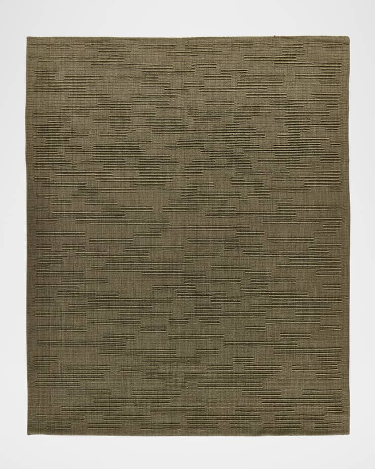 Four Hands Geist Olive Hand-Loomed Rug, 8' x 10'