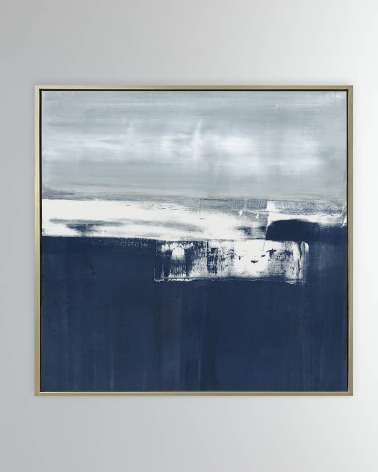 Benson-Cobb Studios "Coastal Landscape" Framed Giclee on Canvas by Carol Benson-Cobb, 49.5" Square
