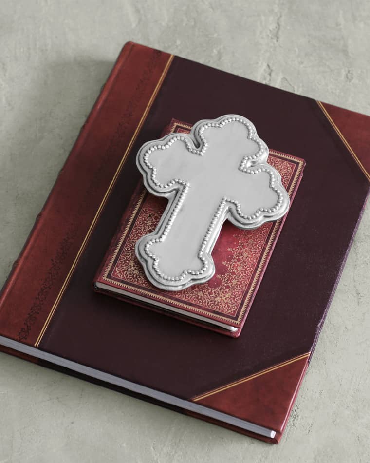 Beatriz Ball Baby Pearled Cross