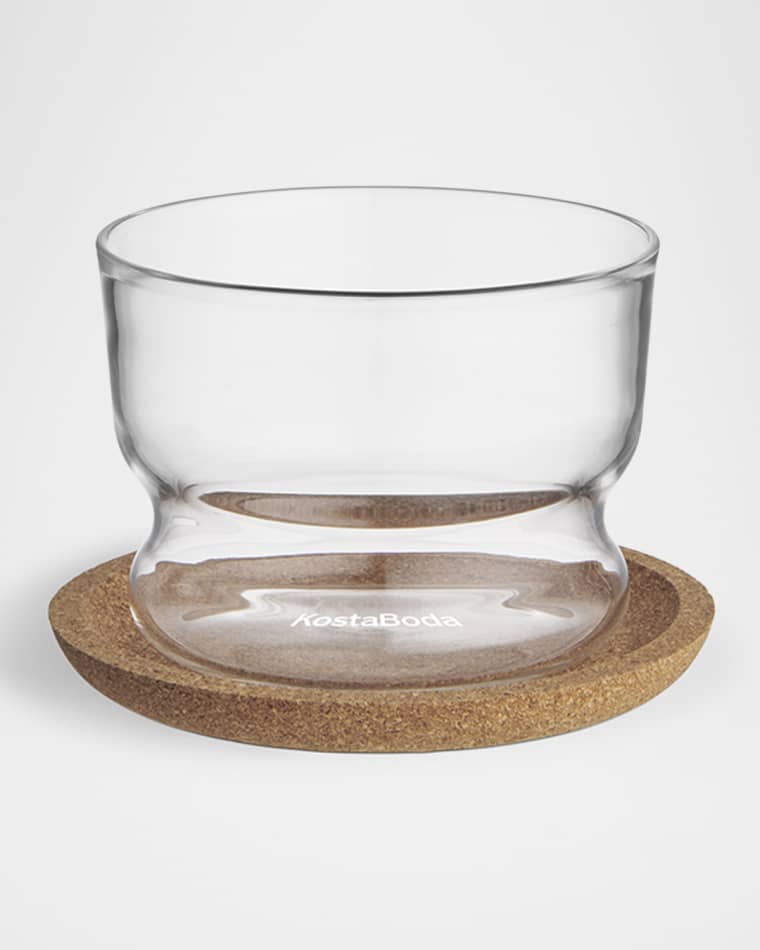 Kosta Boda Viva Double Old Fashioned Glasses, Set of 2