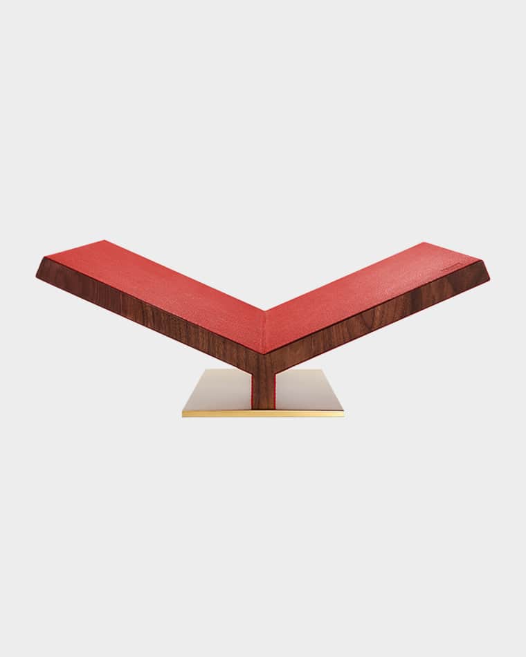 Assouline Collector Classic Leather Bookstand