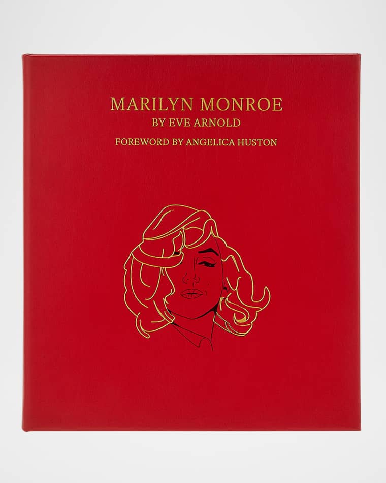 Graphic Image "Marilyn Monroe: An Appreciation" Leather-Bound Book by Eve Arnold