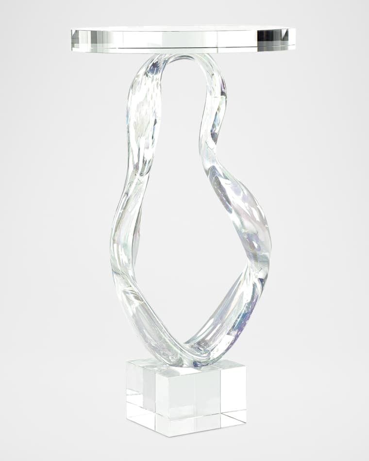 John-Richard Collection Prismatic Loop Martini Table