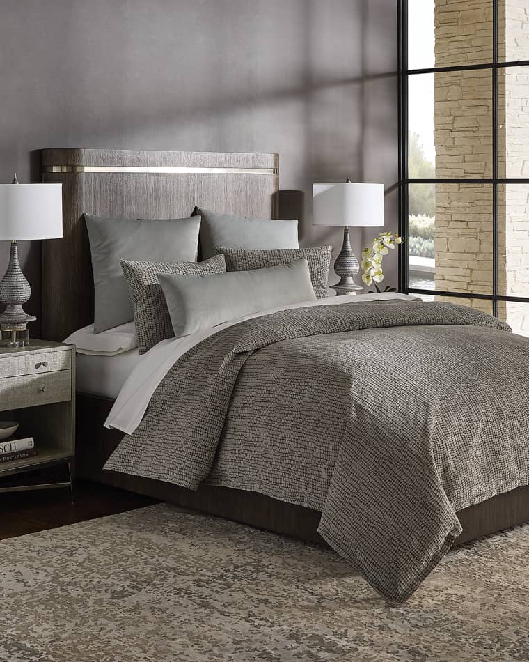 Legacy Reptile 3-Piece King Duvet Set Reptile 3-Piece Queen Duvet Set Liberty Velvet Euro Sham