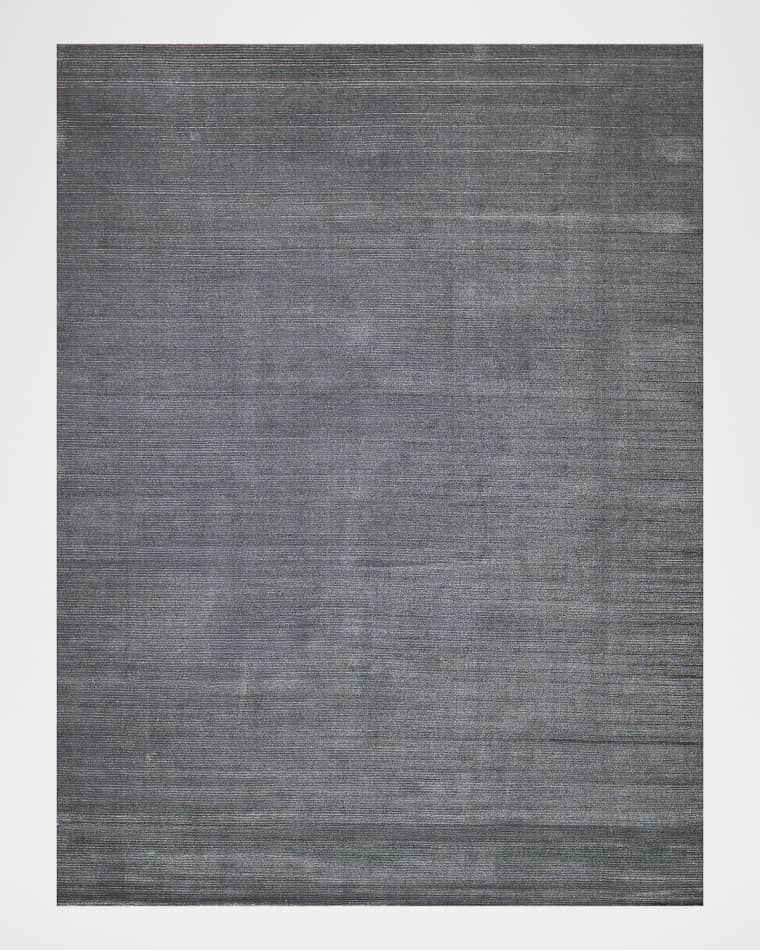 Exquisite Rugs Pavia Hand-Loomed Gray Rug, 12' x 15'