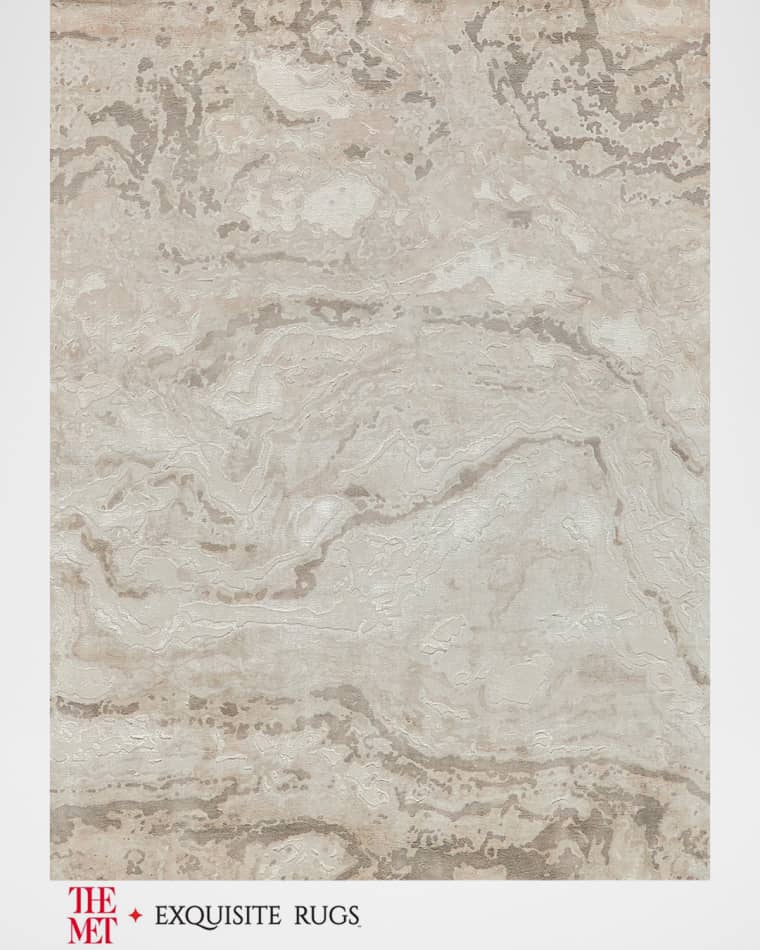Exquisite Rugs x THE MET Saccara Hand-Loomed Beige Rug, 12' x 15' Saccara Hand-Loomed Beige Rug, 10' x 14' Saccara Hand-Loomed Beige Rug, 9' x 12'