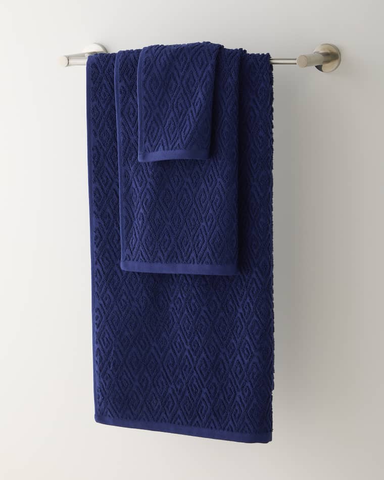John Robshaw Maze Textured Bath Towel